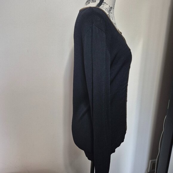 Cardigan with animal print - Picture 4 of 7